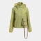 Chaqueta con capucha unisex Mimetic verde