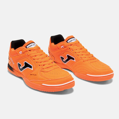 Pantofi sport fotbal &icirc;n sală Top Flex 26 indoor portocaliu