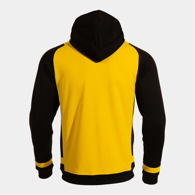 Hooded jacket man Lider yellow black