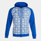 Hooded jacket man Supernova III royal blue white