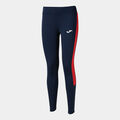 Mallas largas mujer Eco Championship marino rojo