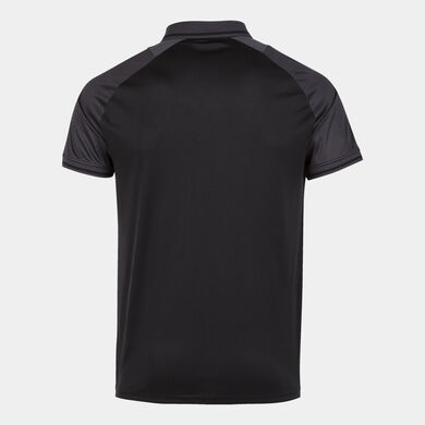 Polo m/c uomo Essential II nero antracite