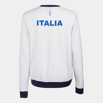 Sweatshirt Italienischer Verband Für Tennis frau