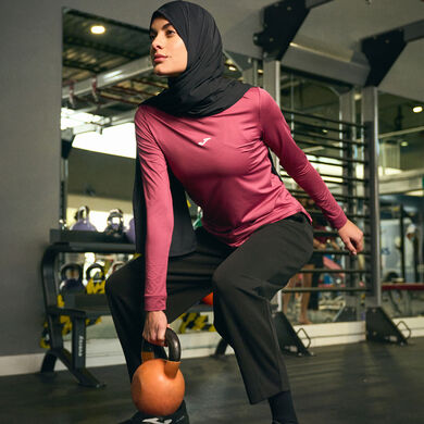 Long sleeve shirt woman Breath violet