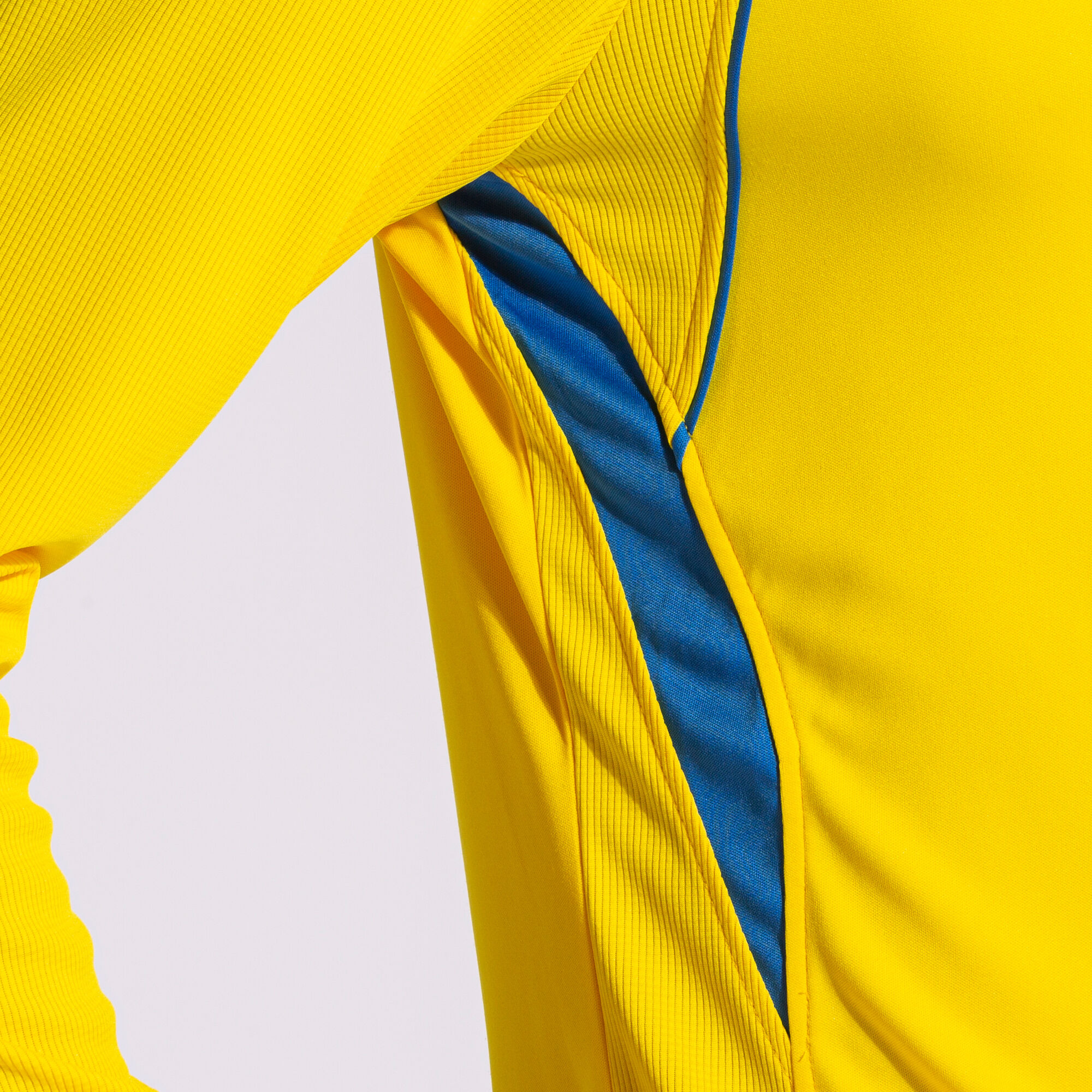 Long sleeve shirt man Championship VII yellow royal blue | JOMA®