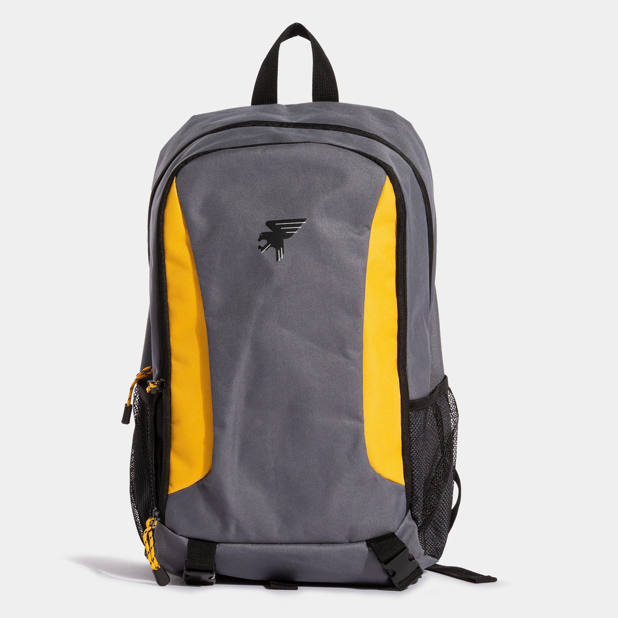 Backpack - shoe bag Explorer dark gray yellow