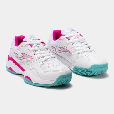 Zapatillas Master 1000 Jr 25 clay junior blanco fucsia
