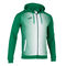 Veste à capuche homme Supernova vert blanc