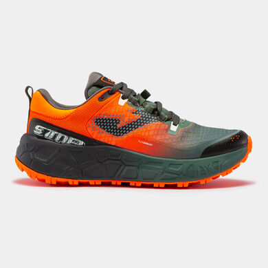 Zapatillas trail Sima Men 23 hombre verde naranja