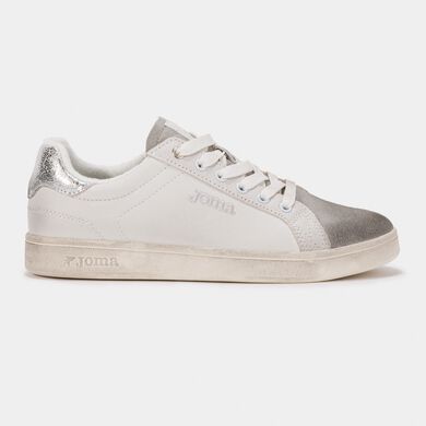Casual shoes C.Alba Lady 25 woman white silver