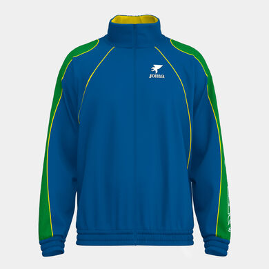 Giacca uomo Futbol Retro Mundial 2026 blu royal verde