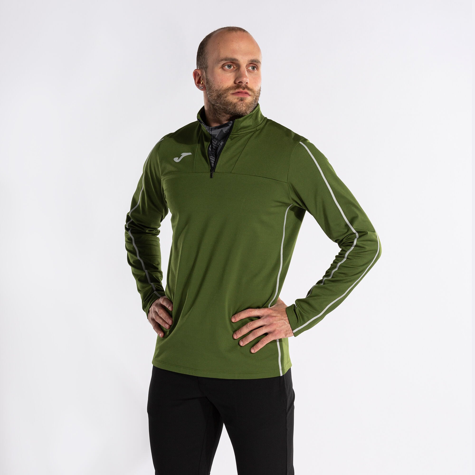 Sudadera kaki hombre clearance