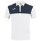 Polo m/c uomo Winner bianco blu navy