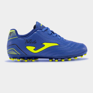 Botas fútbol Toledo Jr 24 césped artificial AG junior royal