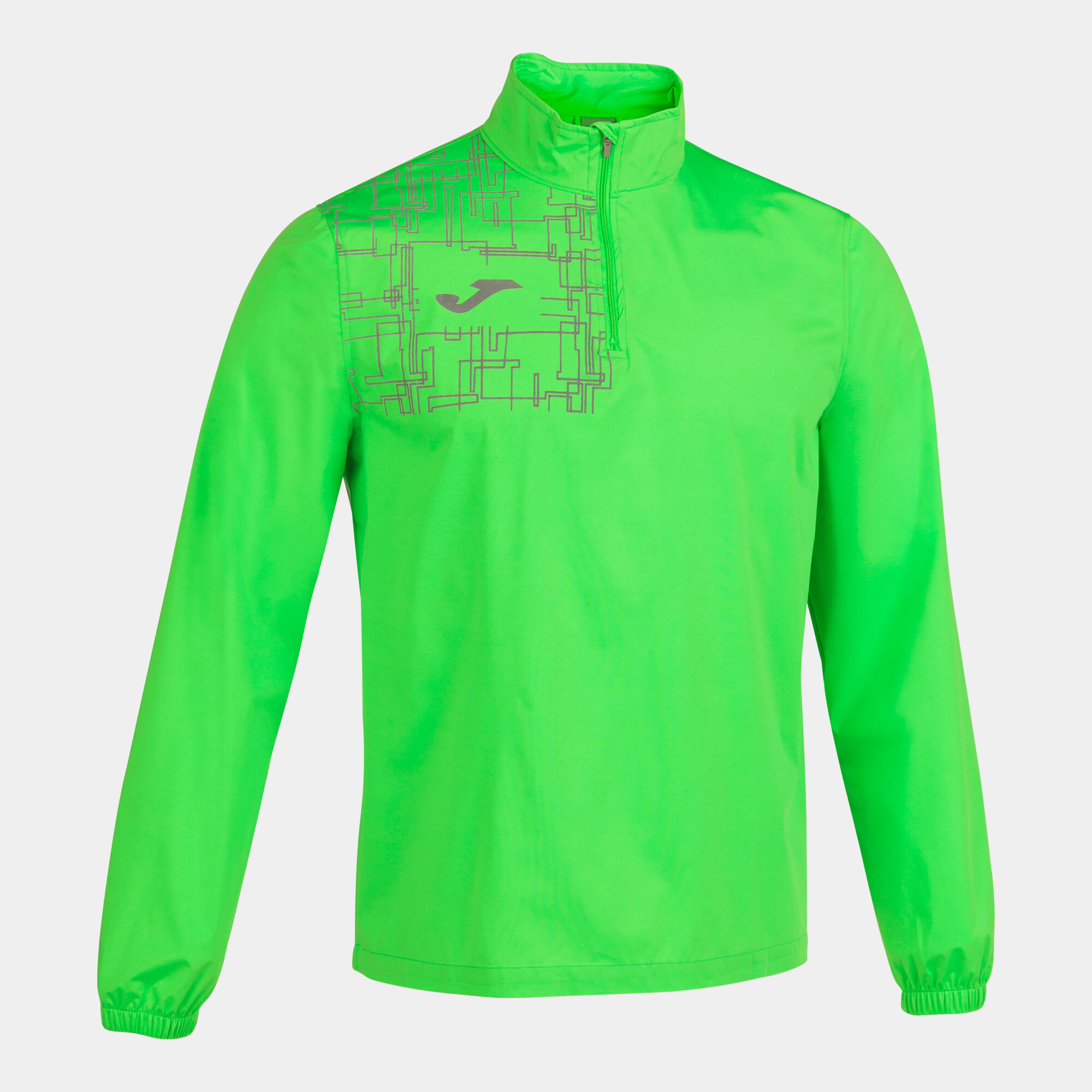 Sweat-shirt homme Elite VIII vert fluo
