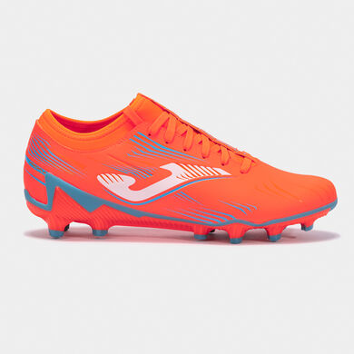 Fußballschuhe Propulsion 25 kunstrasen (AG) neon-orange