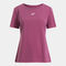 Camiseta manga corta mujer Indoor gym violeta