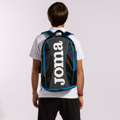 Mochila Open negro azul
