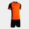 Conjunto homem Lider laranja preto