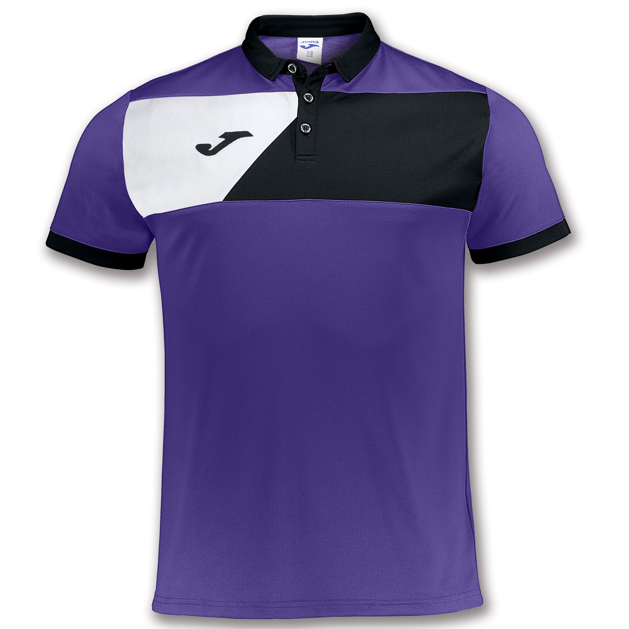 POLO MANCHES COURTES HOMME CREW II VIOLET