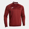Sudadera hombre Combi Premium burdeos negro
