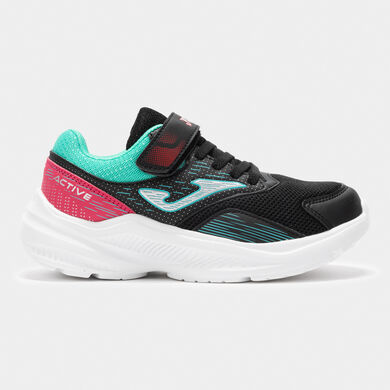 Running shoes Active Jr 25 junior black turquoise