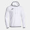 Hooded sweater man Combi Premium white dark navy