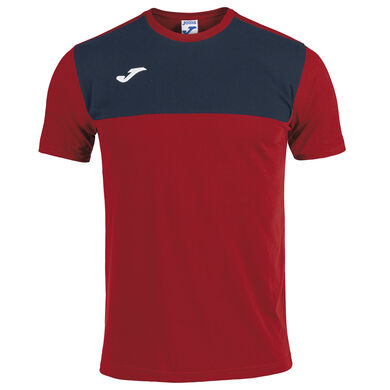 Camiseta manga corta hombre Winner rojo marino