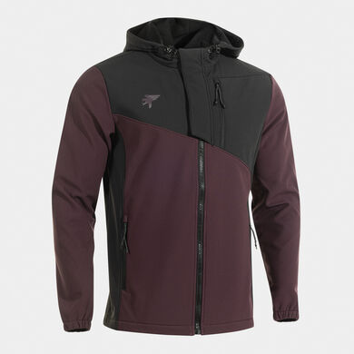 Soft shell man Explorer burgundy black