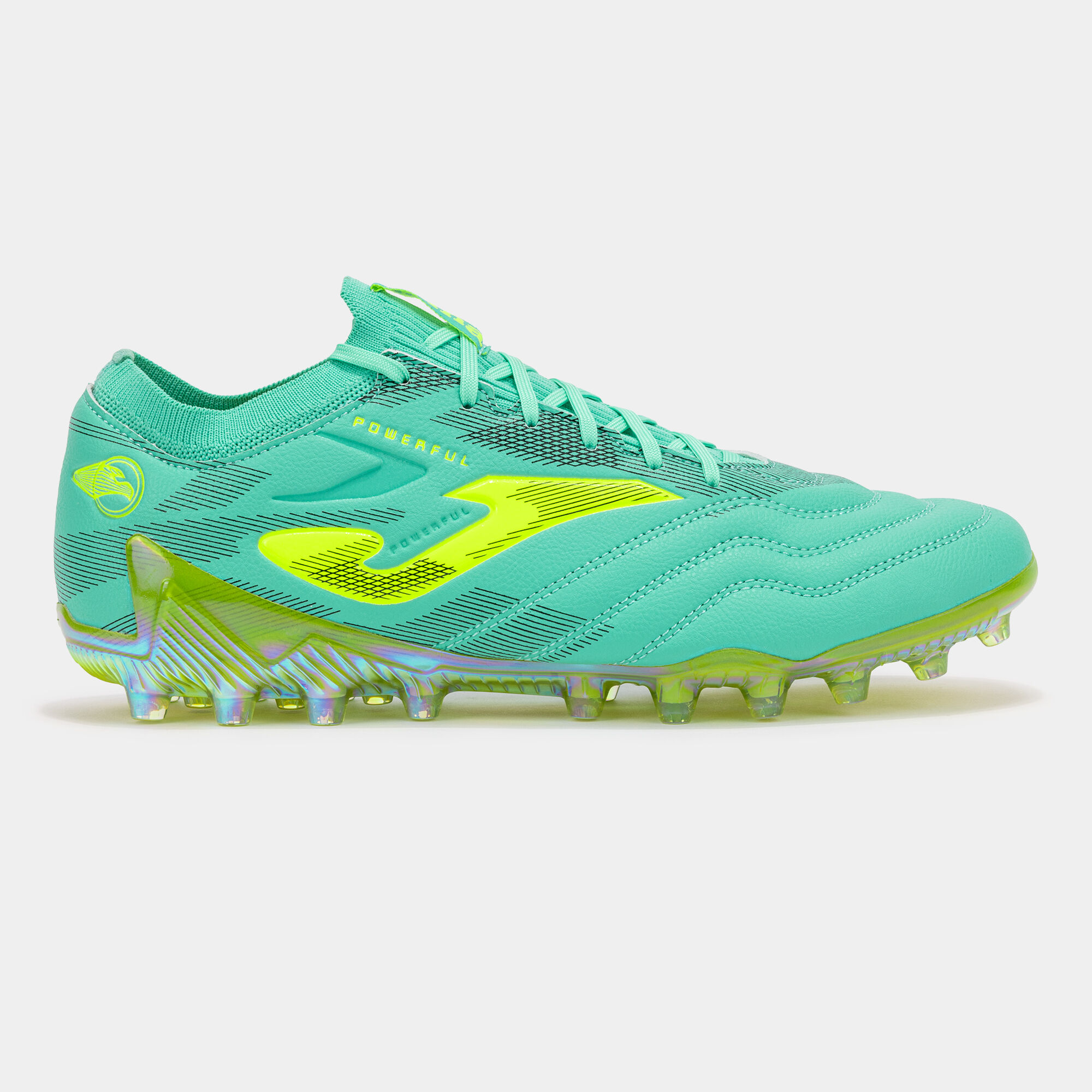 Football boots Powerful Cup 25 artificial grass turquoise | JOMA®