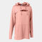 Sudadera con capucha mujer Breath rosa