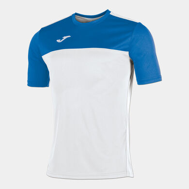 Camiseta manga corta hombre Winner blanco royal