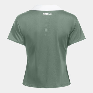Polo shirt short-sleeve woman Torneo green