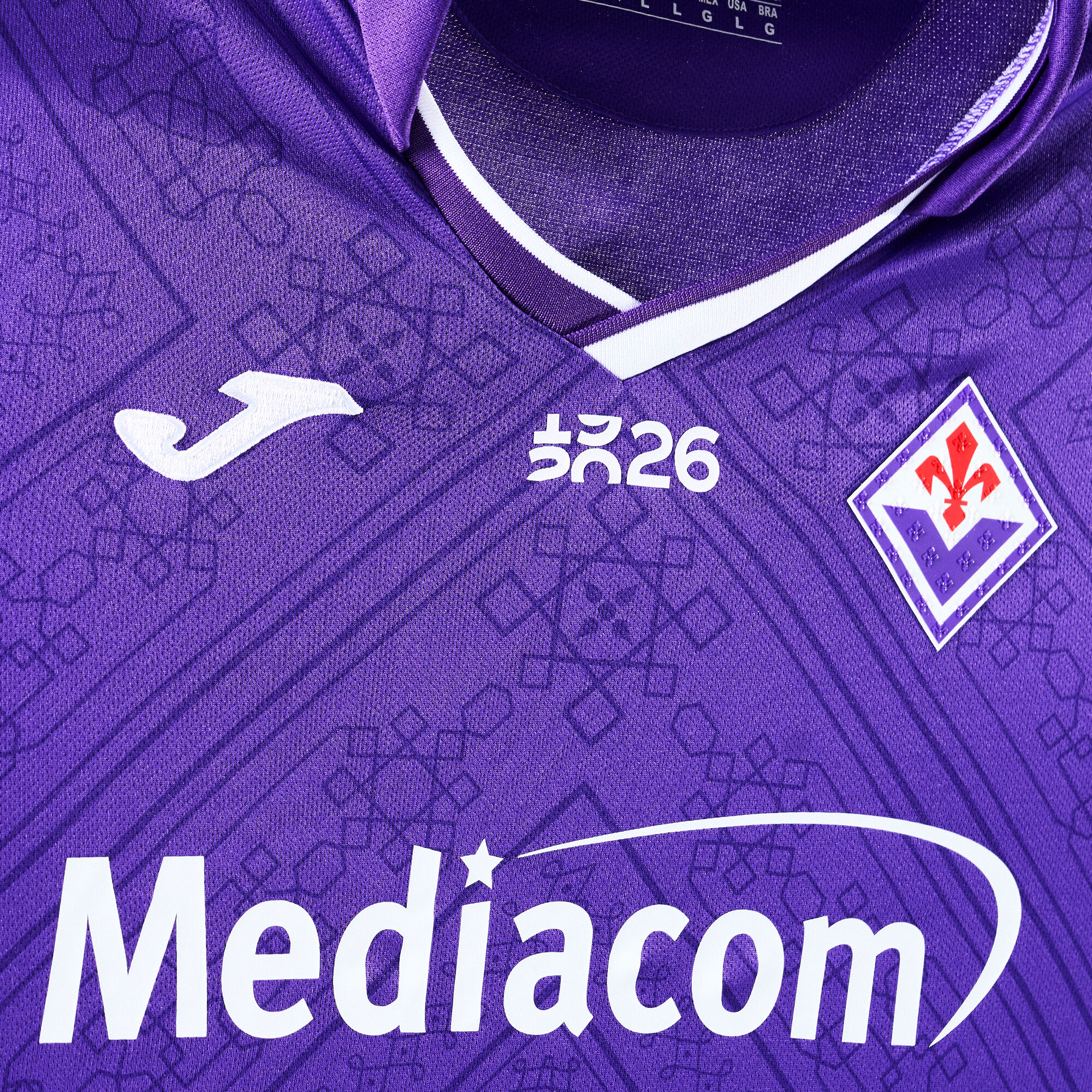 Shirt short sleeve home kit ACF Fiorentina 26/27 | JOMA®