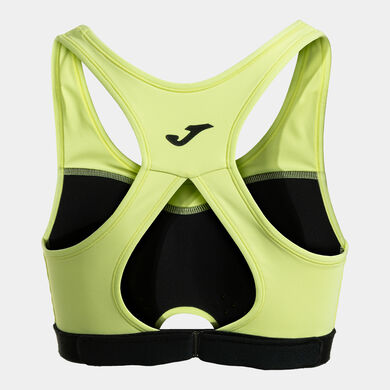 Brassière de sport femme R-Night Iconic vert citron