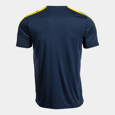 Shirt short sleeve man Olimpiada navy blue yellow