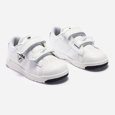 Pantofi sport casual Play 21 junior alb bleumarin