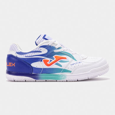 Zapatillas fútbol sala Top Flex Jr 25 indoor junior blanco royal