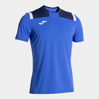 Shirt short sleeve man Toledo royal blue navy blue