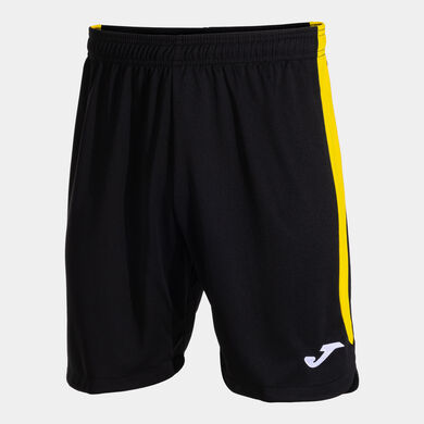 Pantaloncini uomo Performance nero giallo