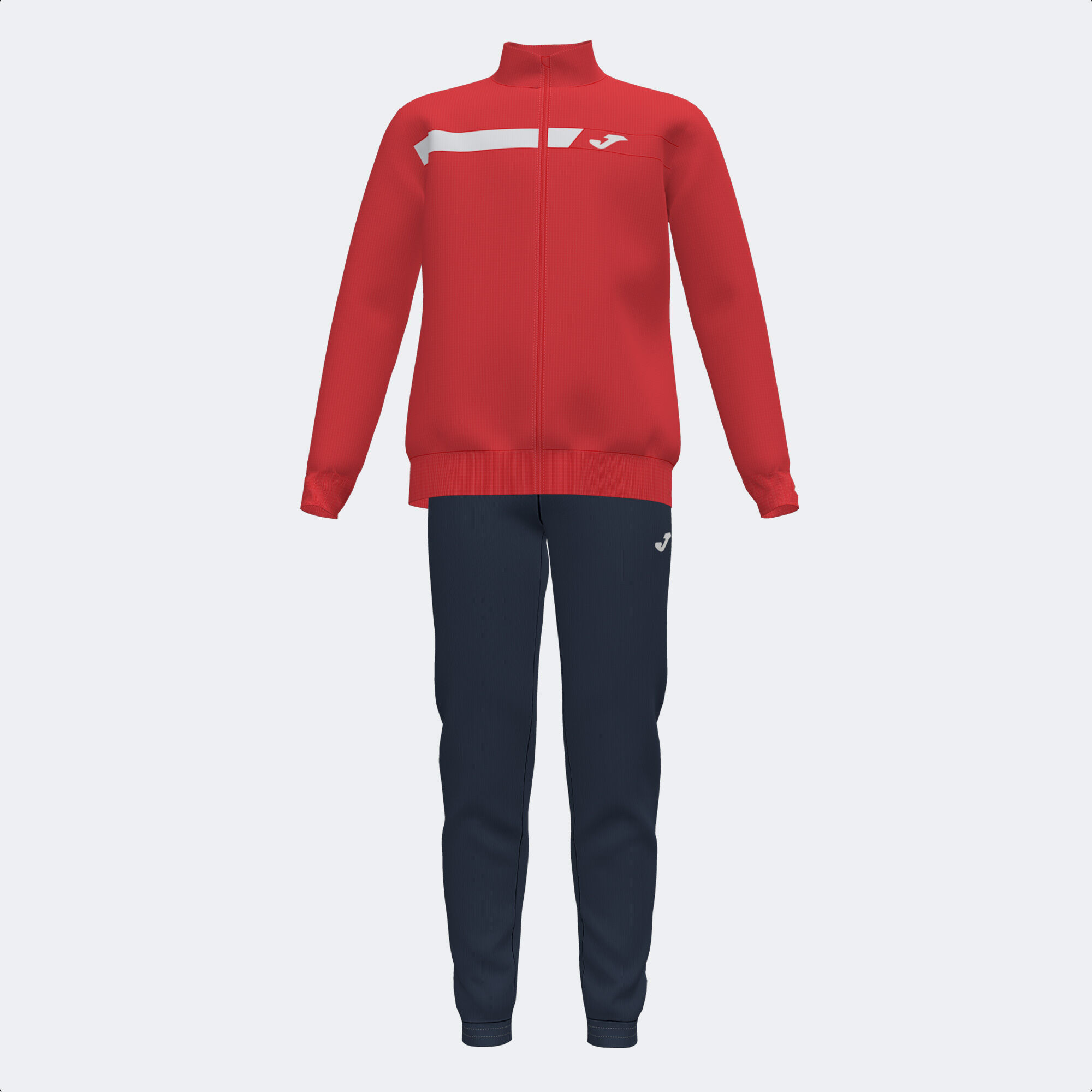 Tracksuit boy Akron red navy blue