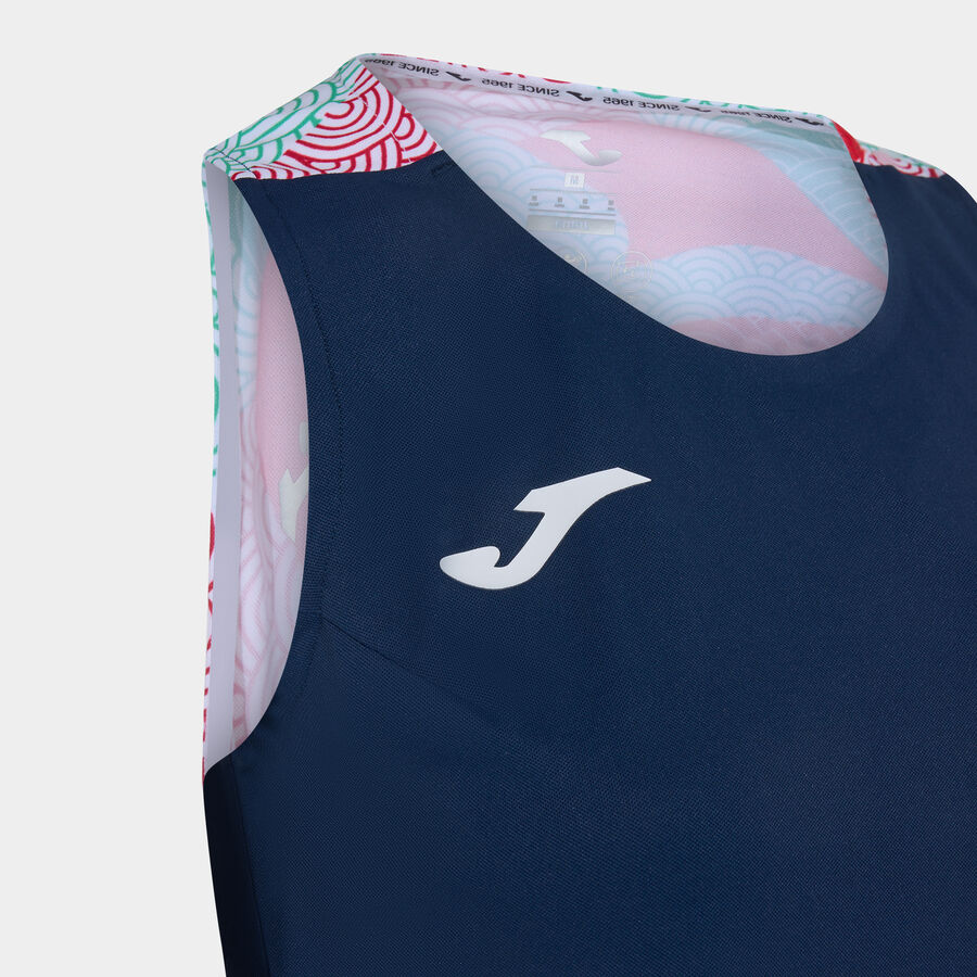 CAMISETA SIN MANGAS MUJER COMP. OFI. FED. ITALIA TENIS Y PADEL
