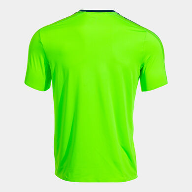 Camiseta manga corta hombre Elite XI verde flúor marino