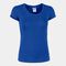 T-shirt manga curta mulher Verona azul royal