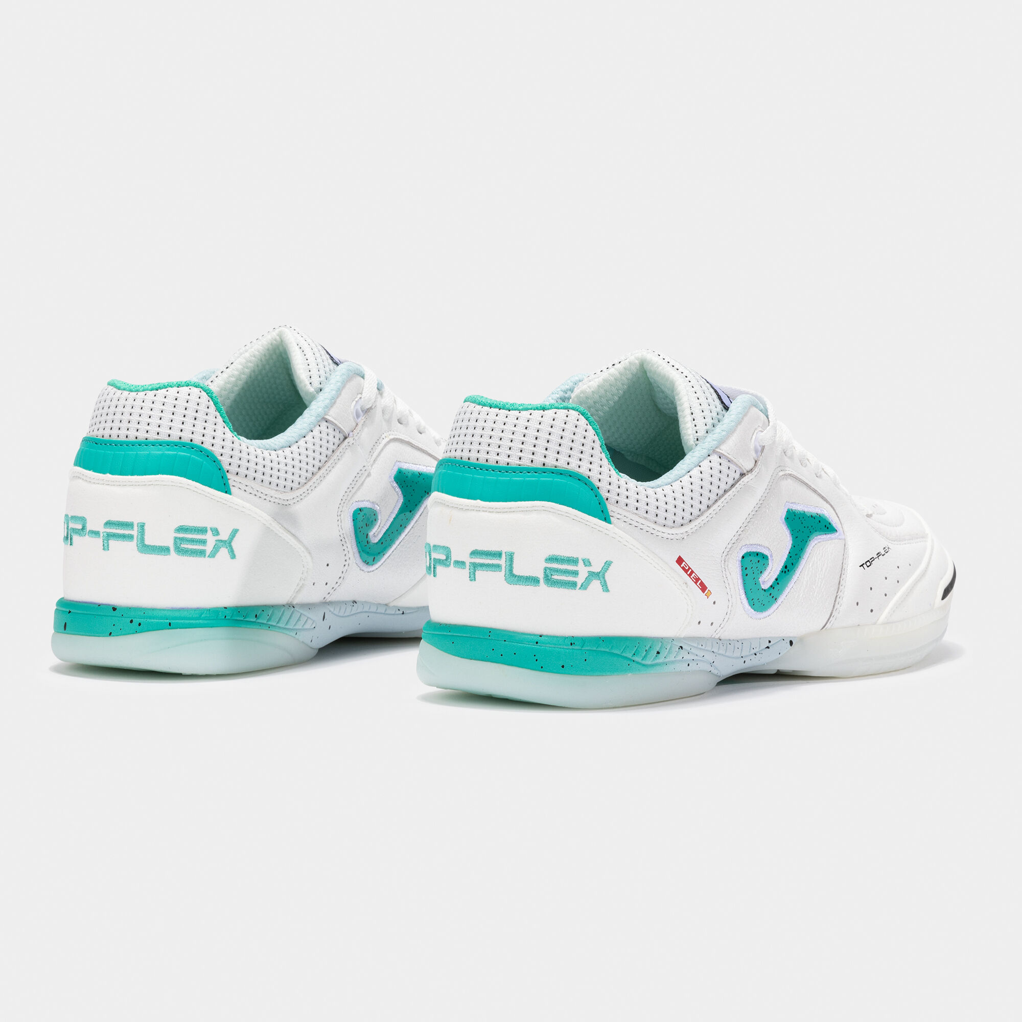 Futsal shoes Top Flex 25 indoor white turquoise | JOMA®