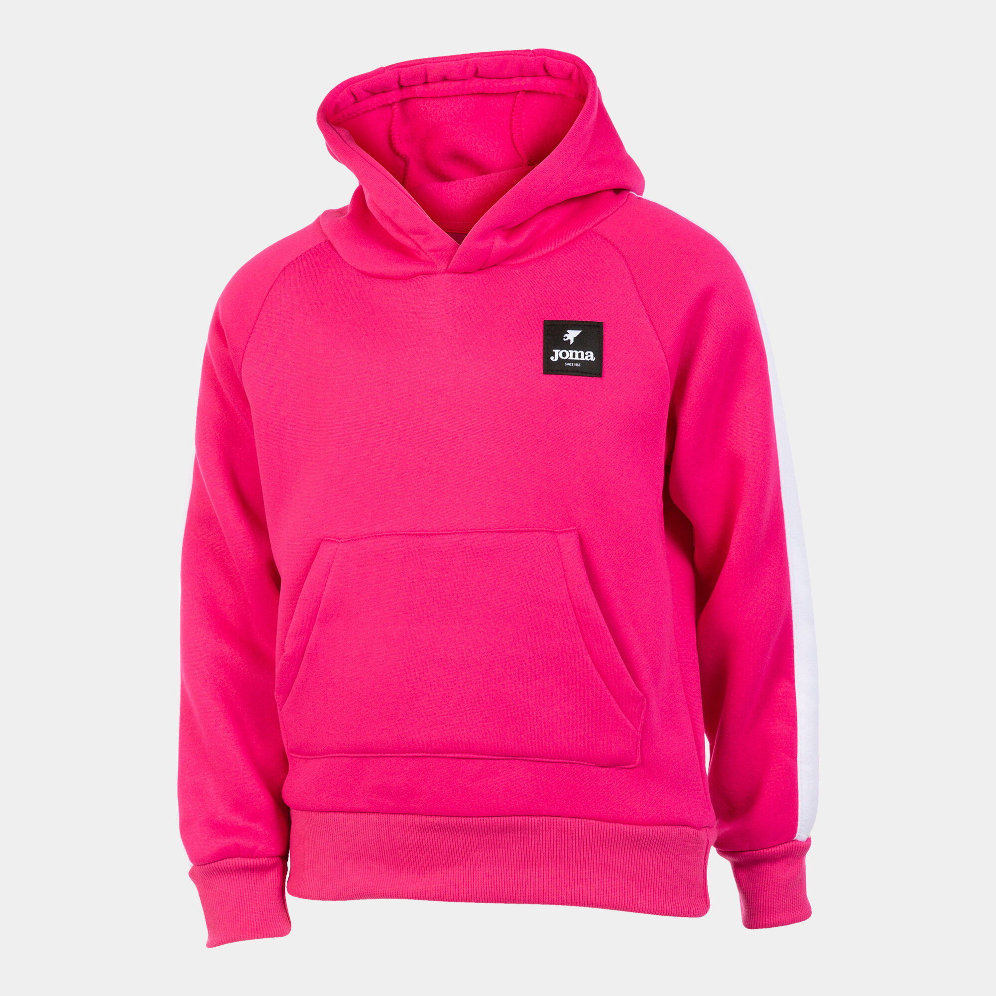 Sweatshirt mit kapuze junior Stripe rosa