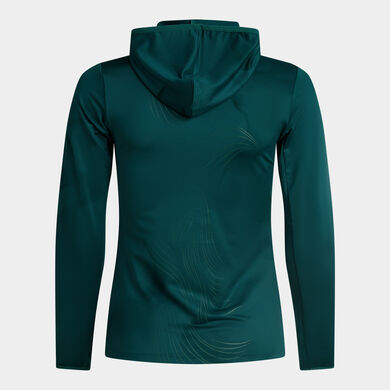 Chaqueta con capucha mujer R-Night turquesa