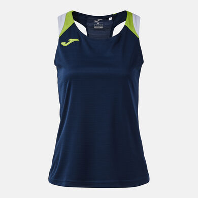 D&eacute;bardeur femme Terra dark navy vert citron