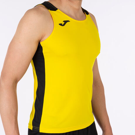 Camiseta Record II amarillo negro | JOMA®