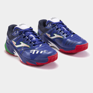 Shoes Open 24 Italian Tennis And Padel Federation unisex royal blue